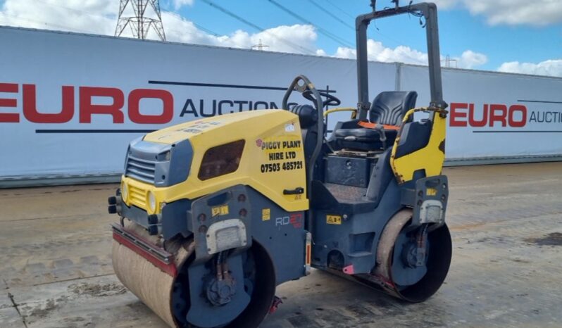 2016 Wacker Neuson RD27-120 Rollers For Auction: Leeds, UK – 30th April, 1st, 2nd & 3rd May 25