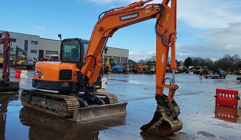 2022 Doosan DX85R-3 6 Ton+ Excavators For Auction: Leeds, UK – 30th April, 1st, 2nd & 3rd May 25 full