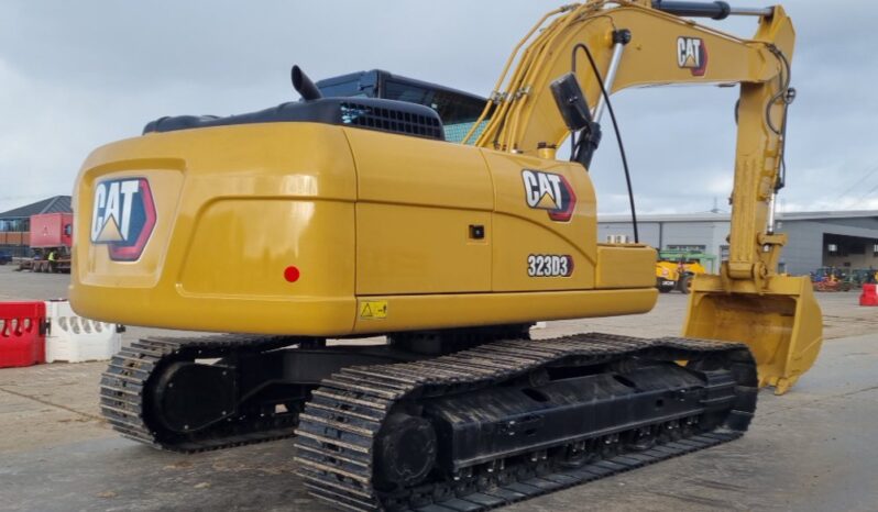 Unused 2024 CAT 323D3 20 Ton+ Excavators For Auction: Leeds, UK – 30th April, 1st, 2nd & 3rd May 25 full