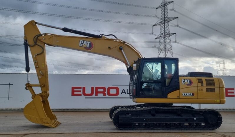 Unused 2024 CAT 323D3 20 Ton+ Excavators For Auction: Leeds, UK – 30th April, 1st, 2nd & 3rd May 25 full
