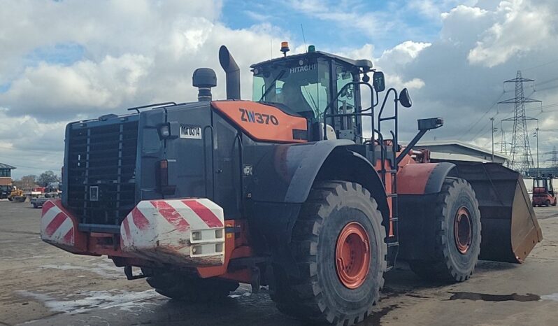 2016 Hitachi ZW370-5B Wheeled Loaders For Auction: Leeds, UK – 30th April, 1st, 2nd & 3rd May 25 full
