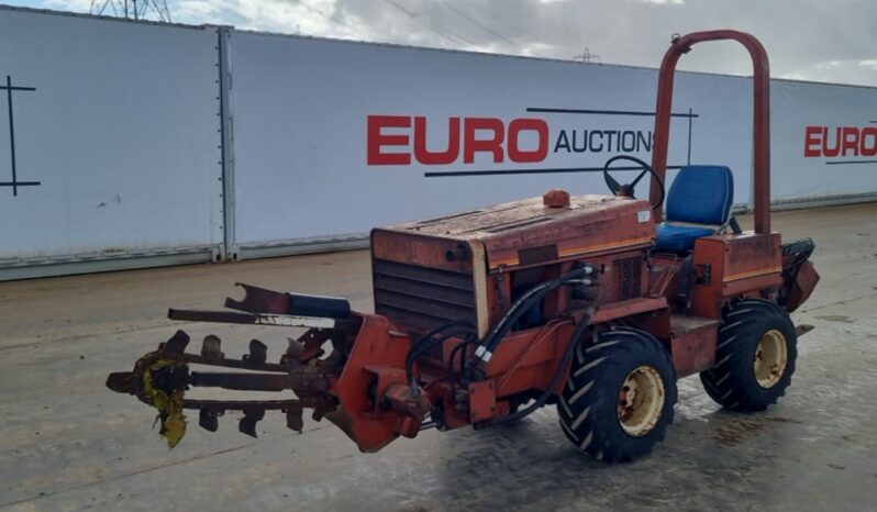 Ditch Witch 350SX Trencher For Auction: Leeds, UK – 30th April, 1st, 2nd & 3rd May 25