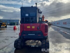 2023 Yanmar SV60-B 6 Ton+ Excavators For Auction: Leeds, UK – 30th April, 1st, 2nd & 3rd May 25 full