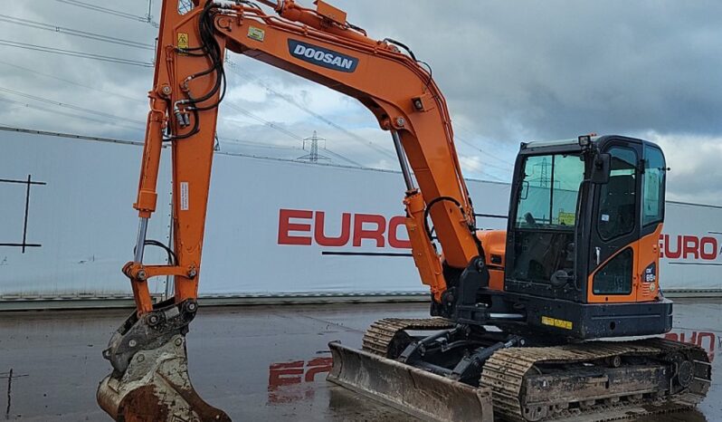 2022 Doosan DX85R-3 6 Ton+ Excavators For Auction: Leeds, UK – 30th April, 1st, 2nd & 3rd May 25