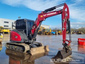 2023 Yanmar SV60-B 6 Ton+ Excavators For Auction: Leeds, UK – 30th April, 1st, 2nd & 3rd May 25 full