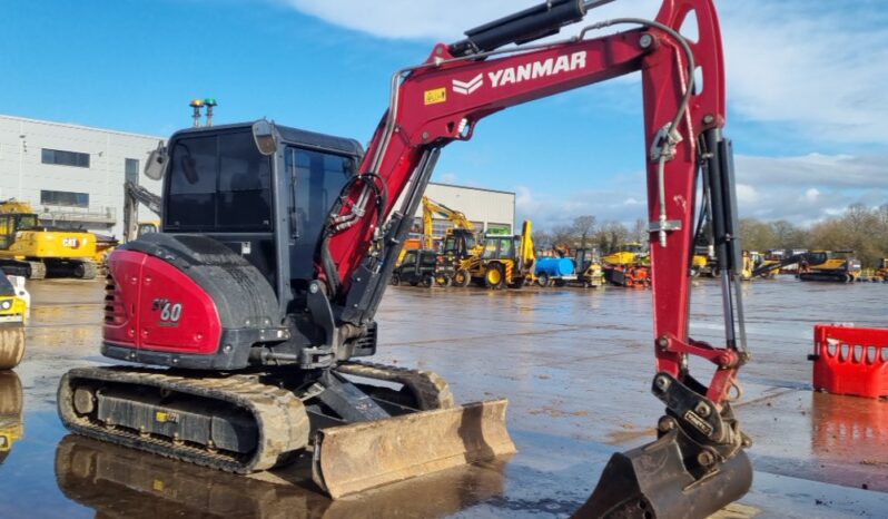 2023 Yanmar SV60-B 6 Ton+ Excavators For Auction: Leeds, UK – 30th April, 1st, 2nd & 3rd May 25 full