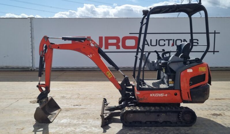 2017 Kubota KX016-4 Mini Excavators For Auction: Leeds, UK – 30th April, 1st, 2nd & 3rd May 25 full