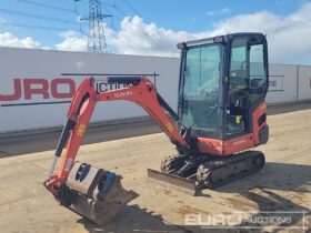 2021 Kubota KX018-4 Mini Excavators For Auction: Leeds, UK – 30th April, 1st, 2nd & 3rd May 25