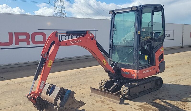 2021 Kubota KX018-4 Mini Excavators For Auction: Leeds, UK – 30th April, 1st, 2nd & 3rd May 25