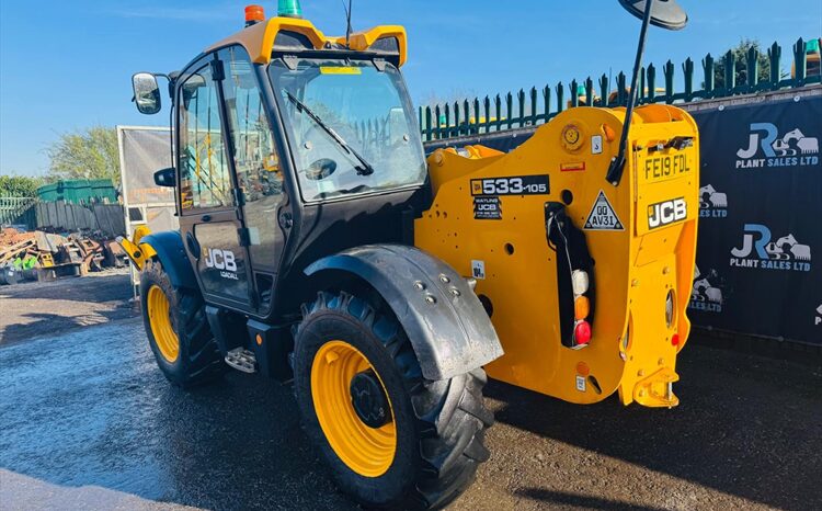 2018 JCB 533-105 Telehandler full