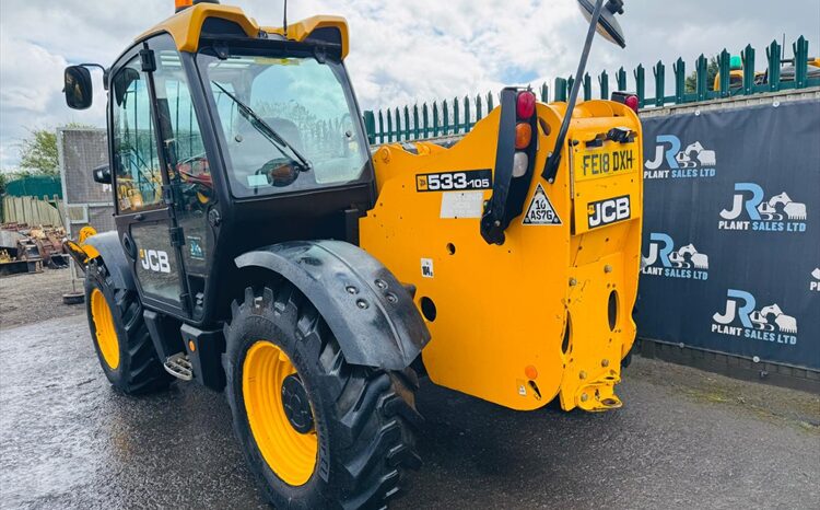 2018 JCB 533-105 Telehandler full