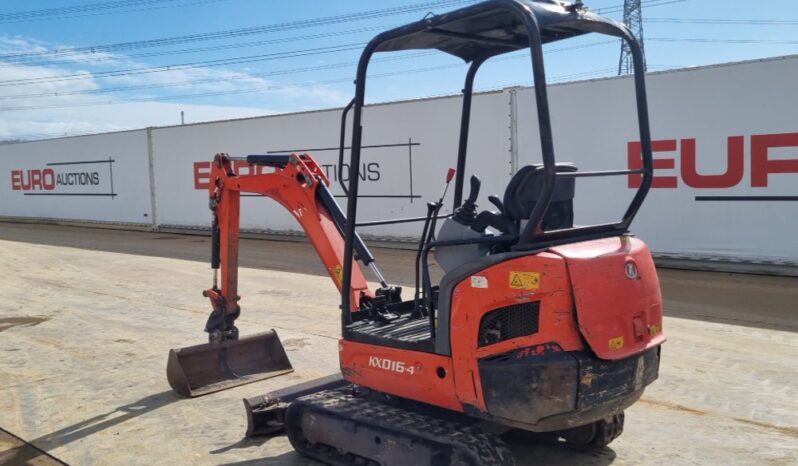 2017 Kubota KX016-4 Mini Excavators For Auction: Leeds, UK – 30th April, 1st, 2nd & 3rd May 25 full