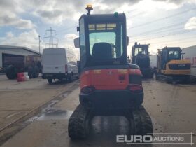 2018 Kubota U27-4 Mini Excavators For Auction: Leeds, UK – 30th April, 1st, 2nd & 3rd May 25 full
