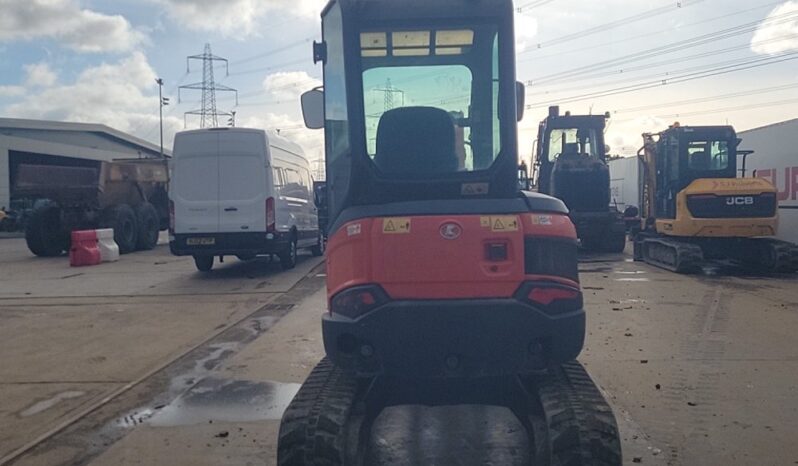 2018 Kubota U27-4 Mini Excavators For Auction: Leeds, UK – 30th April, 1st, 2nd & 3rd May 25 full