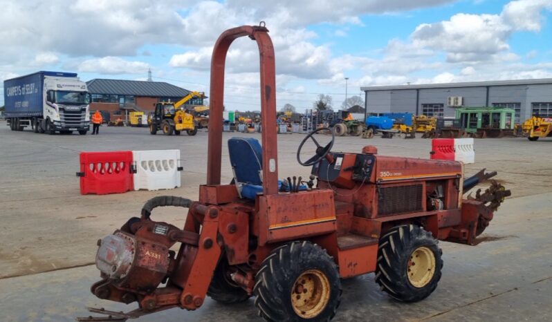 Ditch Witch 350SX Trencher For Auction: Leeds, UK – 30th April, 1st, 2nd & 3rd May 25 full