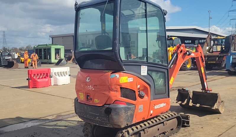 2021 Kubota KX018-4 Mini Excavators For Auction: Leeds, UK – 30th April, 1st, 2nd & 3rd May 25 full