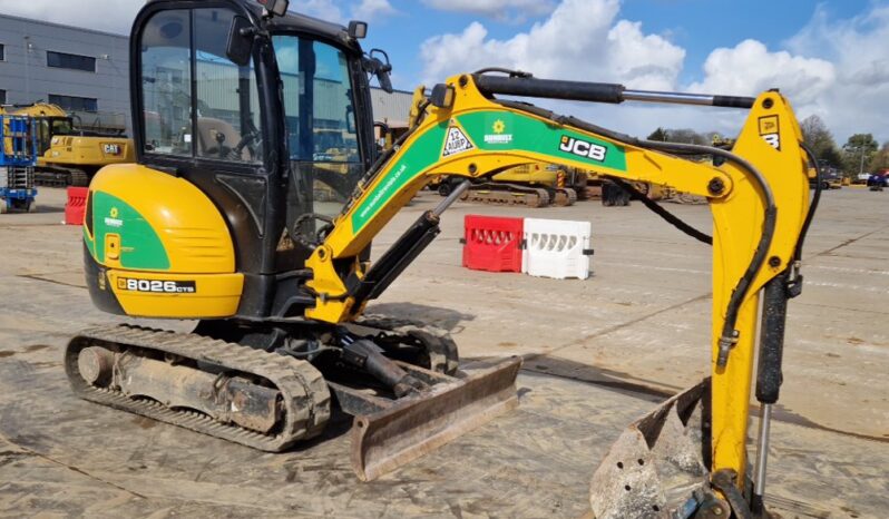 2018 JCB 8026CTS Mini Excavators For Auction: Leeds, UK – 30th April, 1st, 2nd & 3rd May 25 full