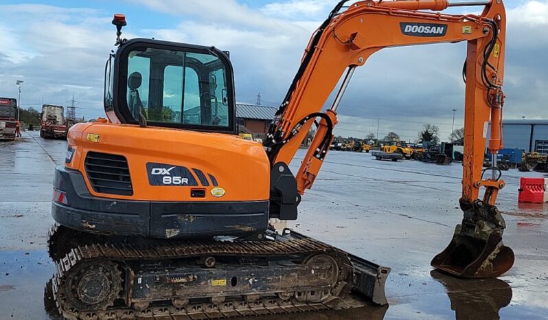 2022 Doosan DX85R-3 6 Ton+ Excavators For Auction: Leeds, UK – 30th April, 1st, 2nd & 3rd May 25 full