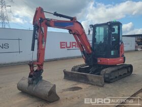 2017 Kubota U48-4 Mini Excavators For Auction: Leeds, UK – 30th April, 1st, 2nd & 3rd May 25