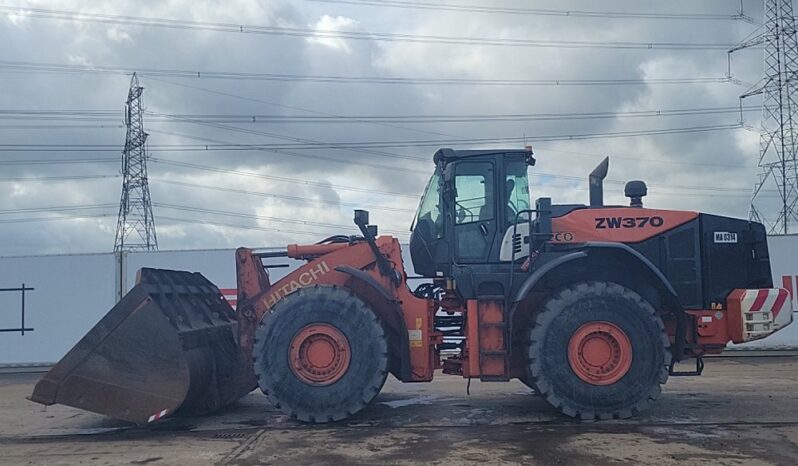2016 Hitachi ZW370-5B Wheeled Loaders For Auction: Leeds, UK – 30th April, 1st, 2nd & 3rd May 25 full