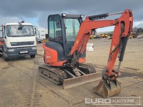 2018 Kubota U27-4 Mini Excavators For Auction: Leeds, UK – 30th April, 1st, 2nd & 3rd May 25 full