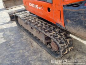 2017 Kubota KX016-4 Mini Excavators For Auction: Leeds, UK – 30th April, 1st, 2nd & 3rd May 25 full