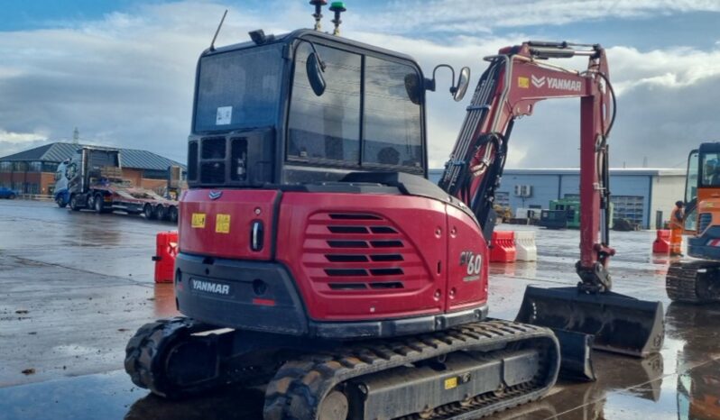 2023 Yanmar SV60-B 6 Ton+ Excavators For Auction: Leeds, UK – 30th April, 1st, 2nd & 3rd May 25 full
