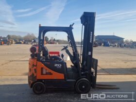 2017 Doosan GC20E-5 Forklifts For Auction: Leeds, UK – 30th April, 1st, 2nd & 3rd May 25 full