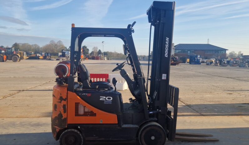 2017 Doosan GC20E-5 Forklifts For Auction: Leeds, UK – 30th April, 1st, 2nd & 3rd May 25 full