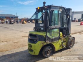 2017 Clark GTS25D Forklifts For Auction: Leeds, UK – 30th April, 1st, 2nd & 3rd May 25 full