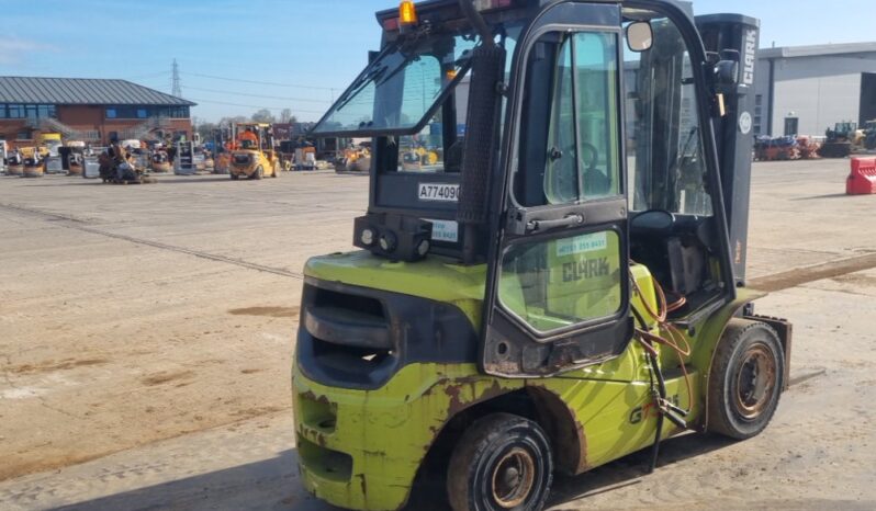 2017 Clark GTS25D Forklifts For Auction: Leeds, UK – 30th April, 1st, 2nd & 3rd May 25 full