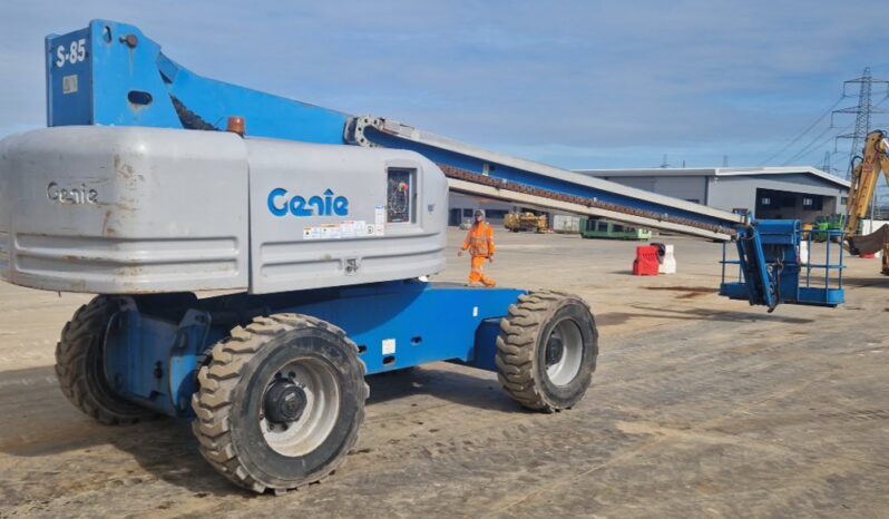 Genie S-85 Manlifts For Auction: Leeds, UK – 30th April, 1st, 2nd & 3rd May 25 full