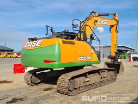 2021 Case CX250D 20 Ton+ Excavators For Auction: Leeds, UK – 30th April, 1st, 2nd & 3rd May 25 full