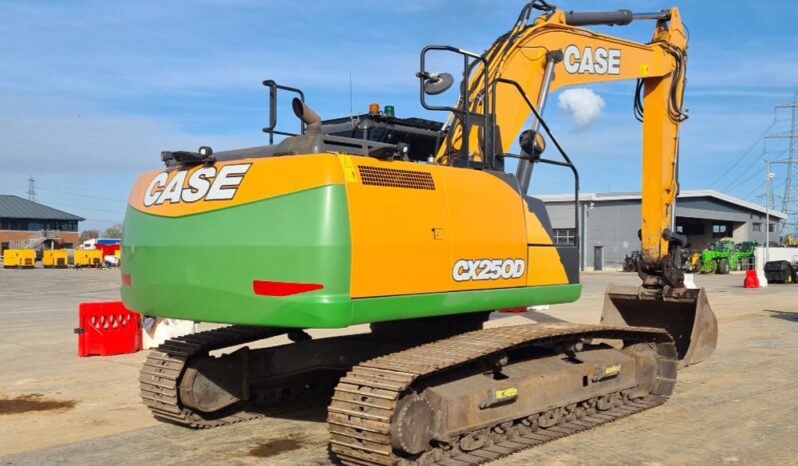 2021 Case CX250D 20 Ton+ Excavators For Auction: Leeds, UK – 30th April, 1st, 2nd & 3rd May 25 full