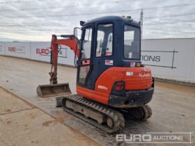 2016 Kubota KX61-3 Mini Excavators For Auction: Leeds, UK – 30th April, 1st, 2nd & 3rd May 25 full
