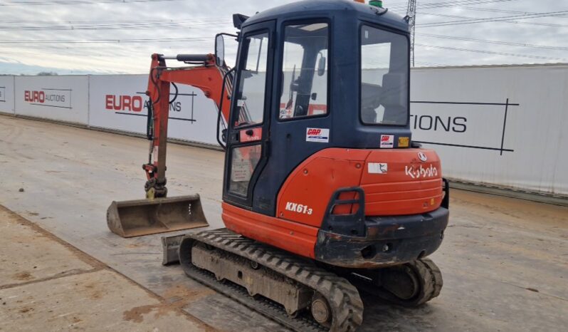 2016 Kubota KX61-3 Mini Excavators For Auction: Leeds, UK – 30th April, 1st, 2nd & 3rd May 25 full