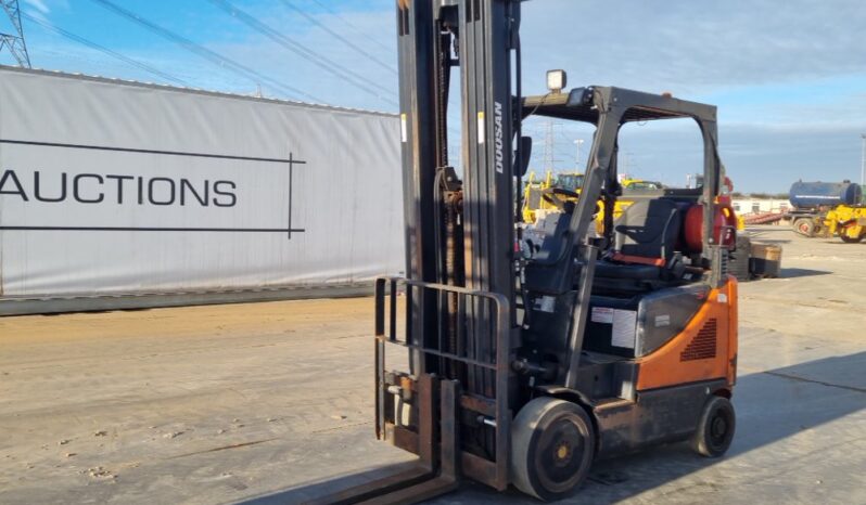 2017 Doosan GC20E-5 Forklifts For Auction: Leeds, UK – 30th April, 1st, 2nd & 3rd May 25