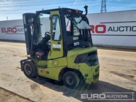 2017 Clark GTS25D Forklifts For Auction: Leeds, UK – 30th April, 1st, 2nd & 3rd May 25 full