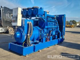 FG Wilson M1225E Generators For Auction: Leeds, UK – 30th April, 1st, 2nd & 3rd May 25 full