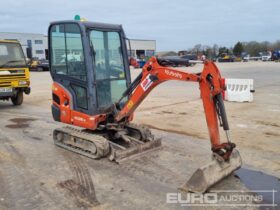 2017 Kubota KX016-4 Mini Excavators For Auction: Leeds, UK – 30th April, 1st, 2nd & 3rd May 25 full
