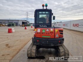2018 Kubota U48-4 Mini Excavators For Auction: Leeds, UK – 30th April, 1st, 2nd & 3rd May 25 full