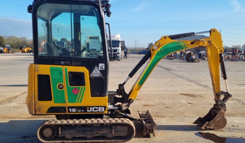2018 JCB 16C-1 Mini Excavators For Auction: Leeds, UK – 30th April, 1st, 2nd & 3rd May 25 full