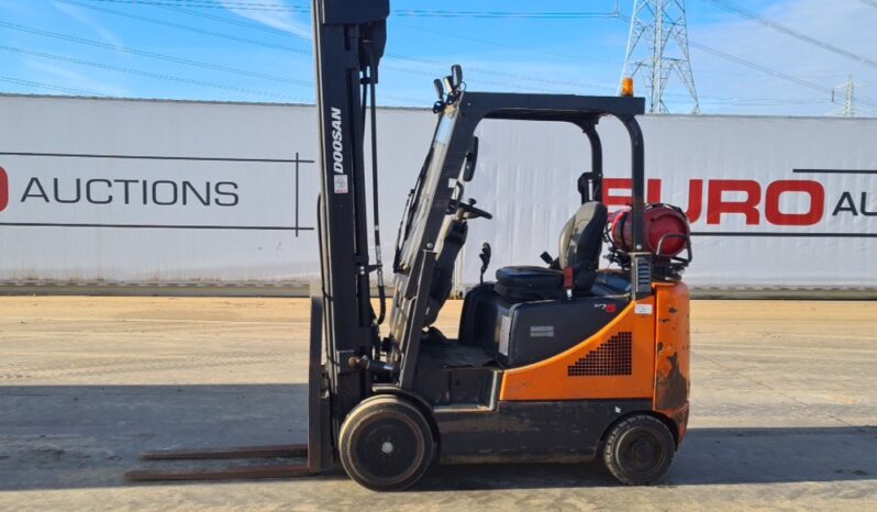 2017 Doosan GC20E-5 Forklifts For Auction: Leeds, UK – 30th April, 1st, 2nd & 3rd May 25 full