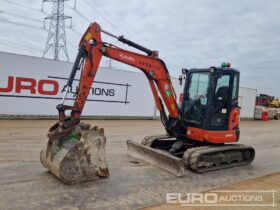 2018 Kubota U48-4 Mini Excavators For Auction: Leeds, UK – 30th April, 1st, 2nd & 3rd May 25