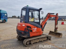 2016 Kubota KX61-3 Mini Excavators For Auction: Leeds, UK – 30th April, 1st, 2nd & 3rd May 25 full