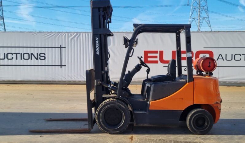 2014 Doosan G35C-5 Forklifts For Auction: Leeds, UK – 30th April, 1st, 2nd & 3rd May 25 full