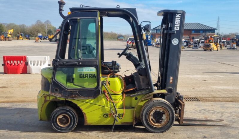 2017 Clark GTS25D Forklifts For Auction: Leeds, UK – 30th April, 1st, 2nd & 3rd May 25 full