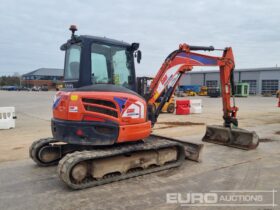 2017 Kubota U48-4 Mini Excavators For Auction: Leeds, UK – 30th April, 1st, 2nd & 3rd May 25 full