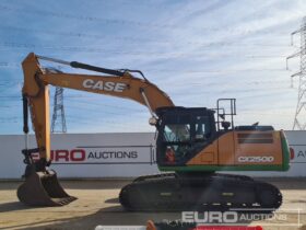 2021 Case CX250D 20 Ton+ Excavators For Auction: Leeds, UK – 30th April, 1st, 2nd & 3rd May 25 full