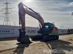 2021 Case CX250D 20 Ton+ Excavators For Auction: Leeds, UK – 30th April, 1st, 2nd & 3rd May 25